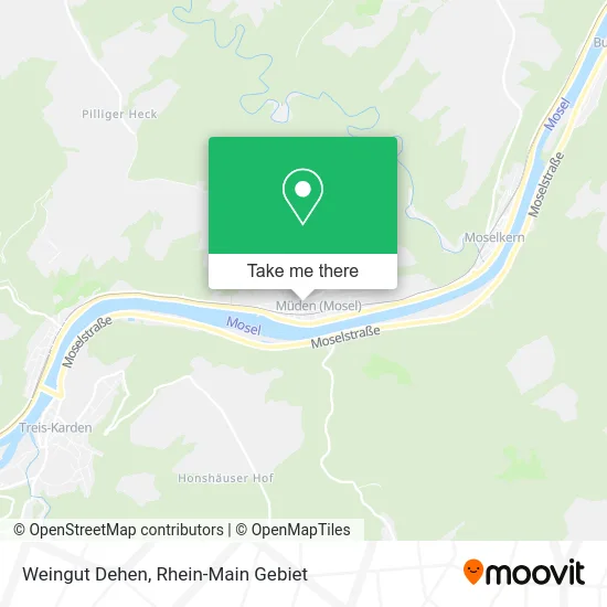 Карта Weingut Dehen