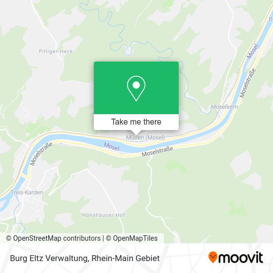 Карта Burg Eltz Verwaltung
