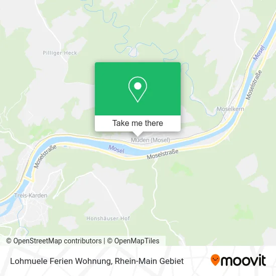 Карта Lohmuele Ferien Wohnung