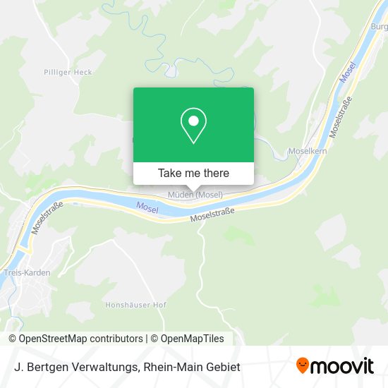 Карта J. Bertgen Verwaltungs