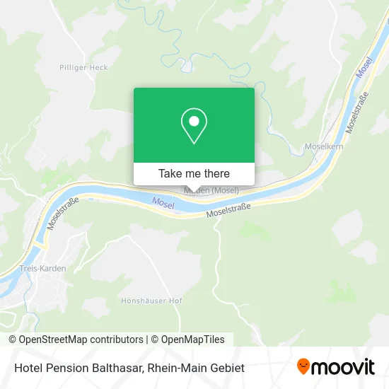 Карта Hotel Pension Balthasar