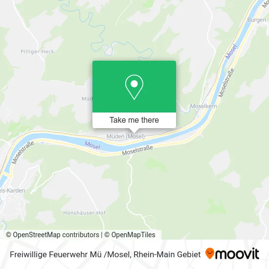 Карта Freiwillige Feuerwehr Mü /Mosel