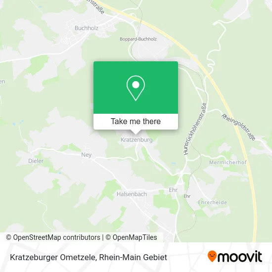 Карта Kratzeburger Ometzele