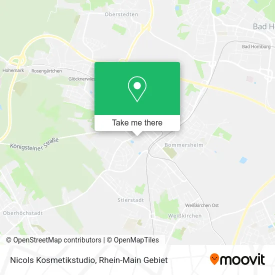 Карта Nicols Kosmetikstudio