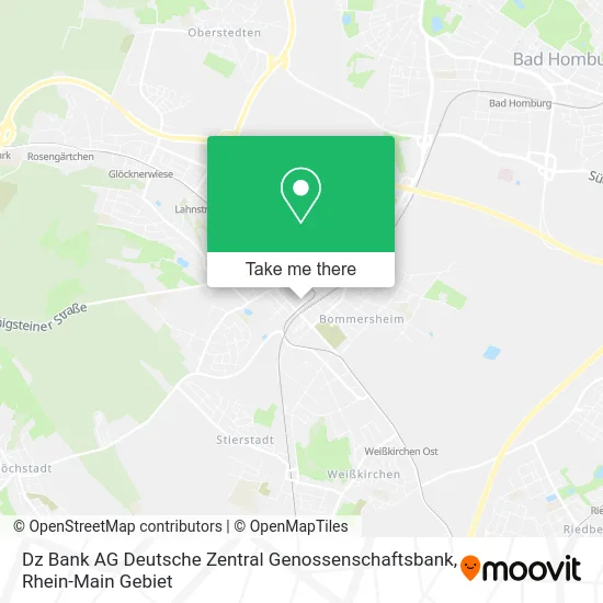 Карта Dz Bank AG Deutsche Zentral Genossenschaftsbank