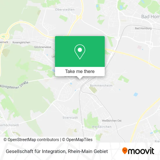 Карта Gesellschaft für Integration