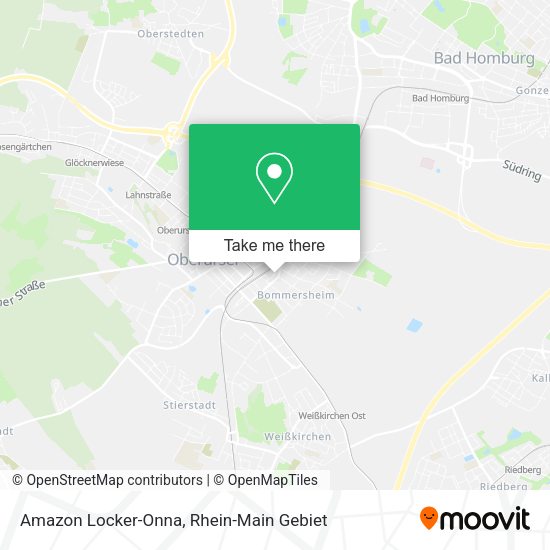 Карта Amazon Locker-Onna