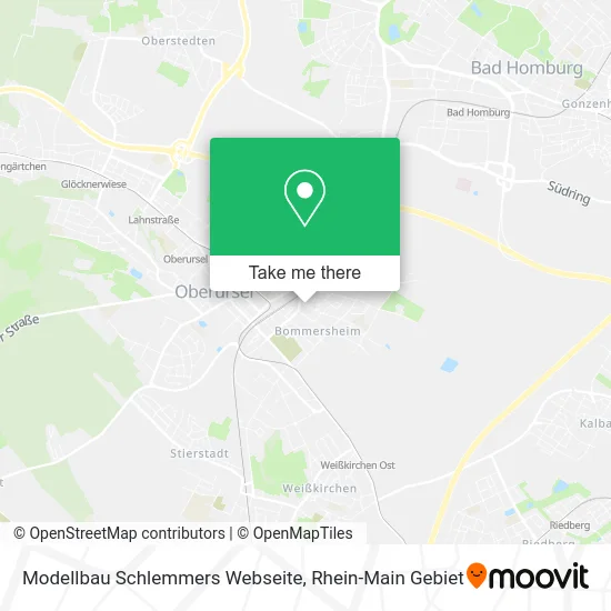 Карта Modellbau Schlemmers Webseite