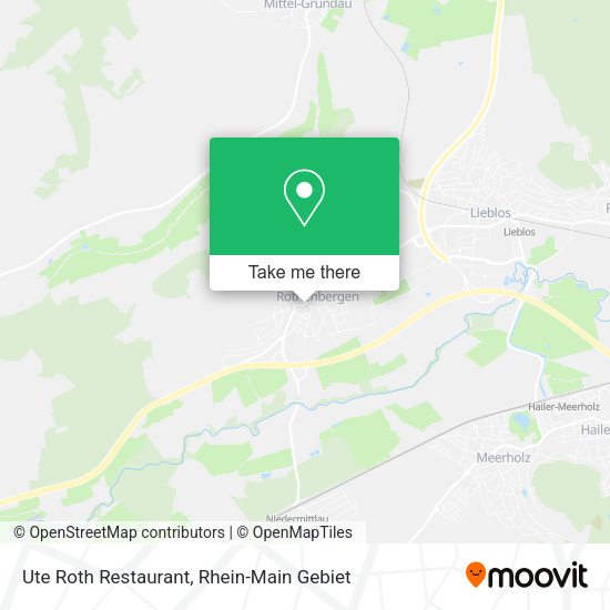 Карта Ute Roth Restaurant