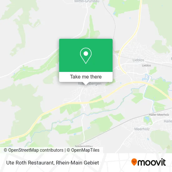 Карта Ute Roth Restaurant