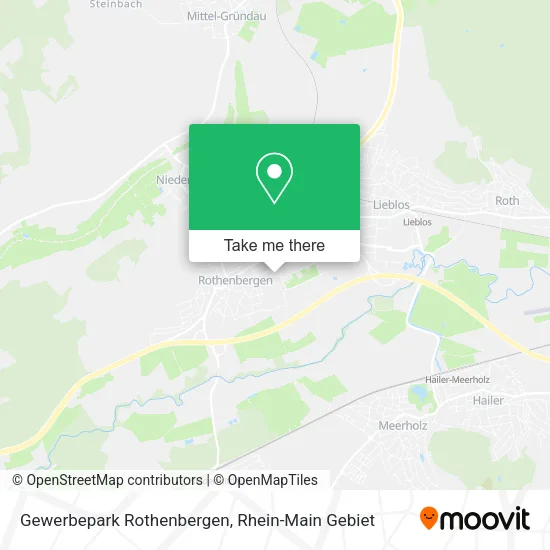 Карта Gewerbepark Rothenbergen