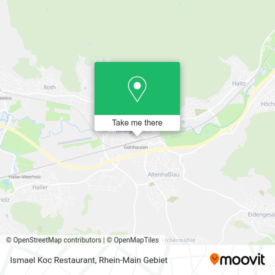 Карта Ismael Koc Restaurant
