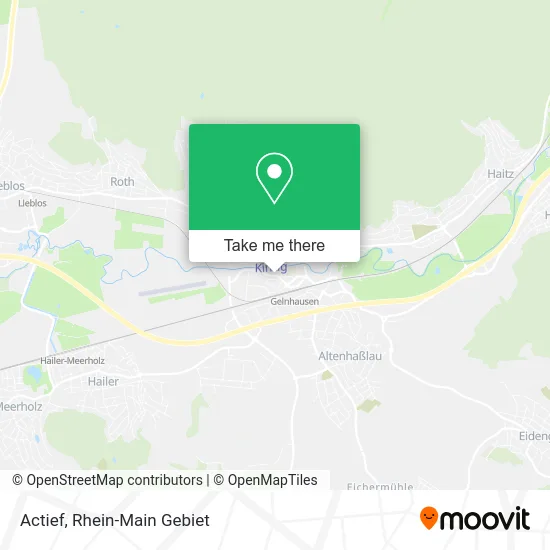 Карта Actief