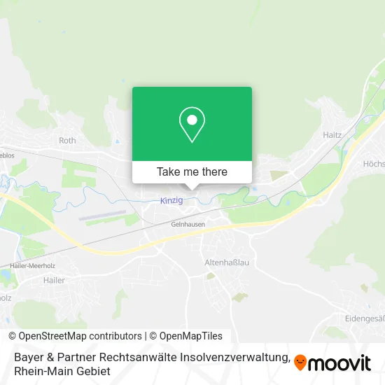 Карта Bayer & Partner Rechtsanwälte Insolvenzverwaltung