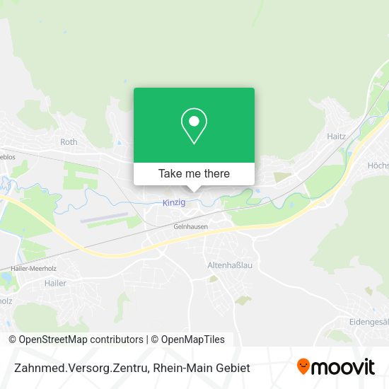 Карта Zahnmed.Versorg.Zentru