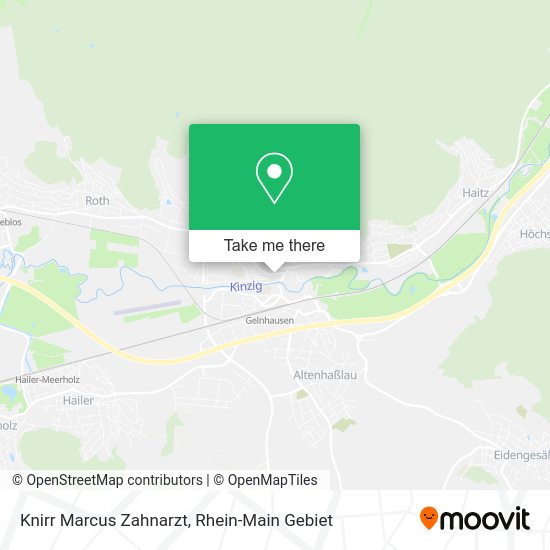 Карта Knirr Marcus Zahnarzt