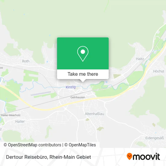Карта Dertour Reisebüro