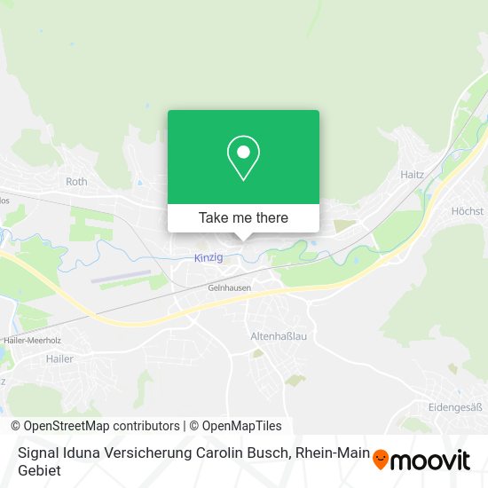 Карта Signal Iduna Versicherung Carolin Busch