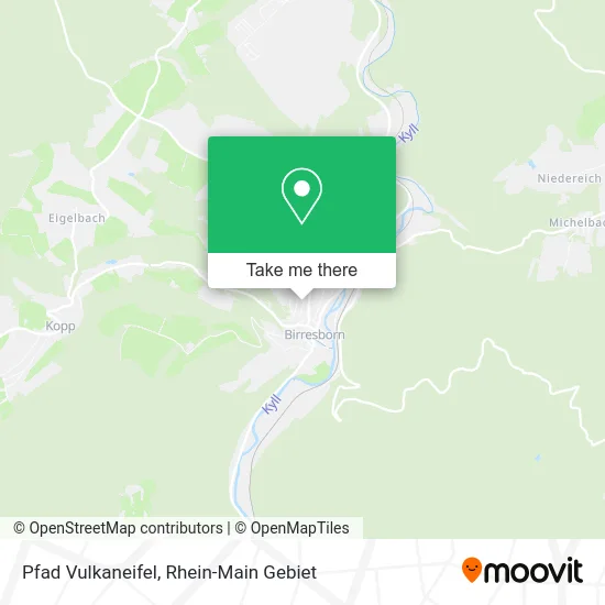 Карта Pfad Vulkaneifel