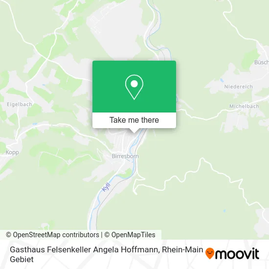 Карта Gasthaus Felsenkeller Angela Hoffmann