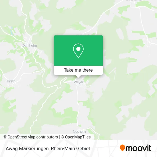 Карта Awag Markierungen