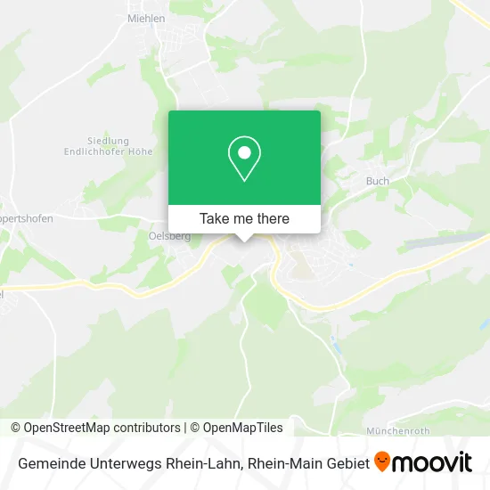 Карта Gemeinde Unterwegs Rhein-Lahn