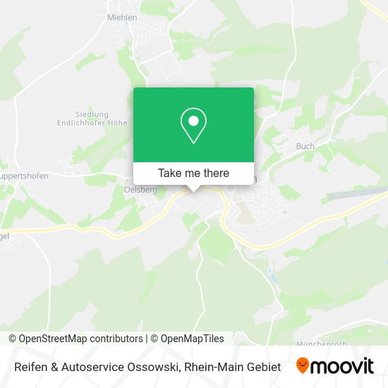 Карта Reifen & Autoservice Ossowski
