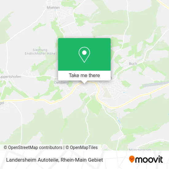 Карта Landersheim Autoteile