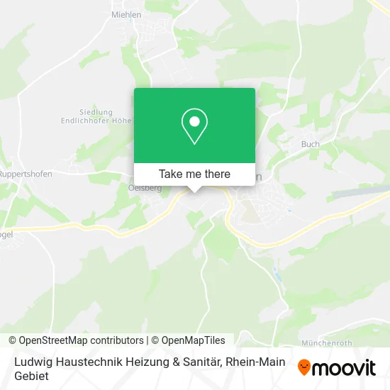 Карта Ludwig Haustechnik Heizung & Sanitär