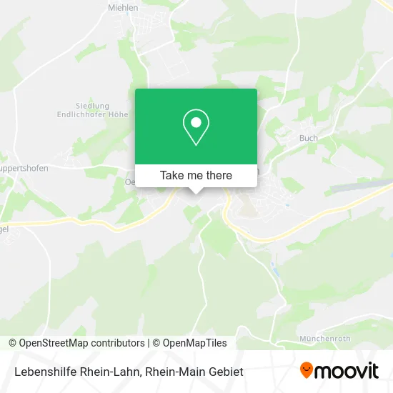 Карта Lebenshilfe Rhein-Lahn