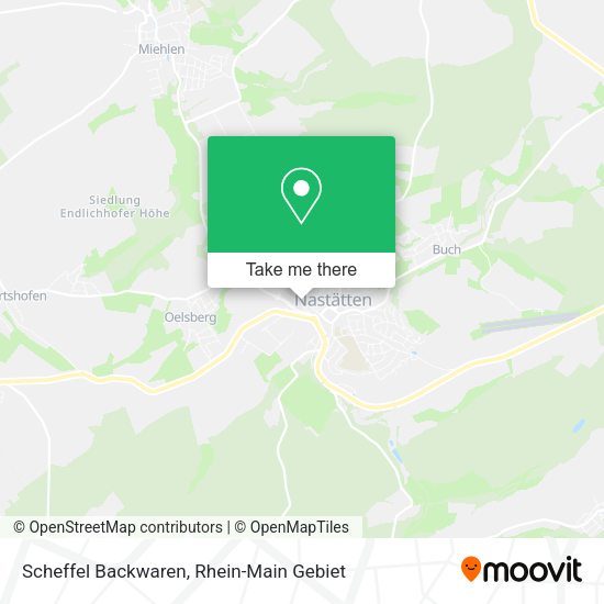 Карта Scheffel Backwaren