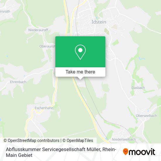 Карта Abflusskummer Servicegesellschaft Müller