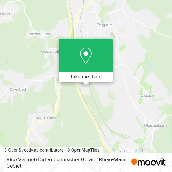 Карта Alco Vertrieb Datentechnischer Geräte