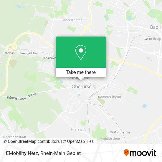 Карта EMobility Netz