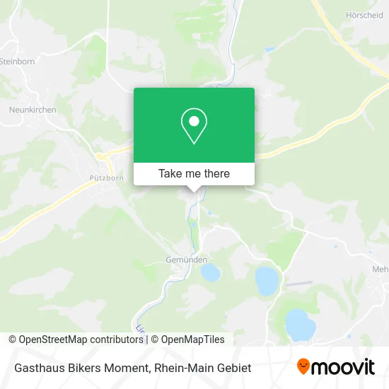 Карта Gasthaus Bikers Moment
