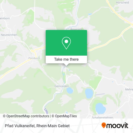 Карта Pfad Vulkaneifel