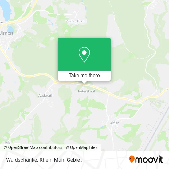 Карта Waldschänke