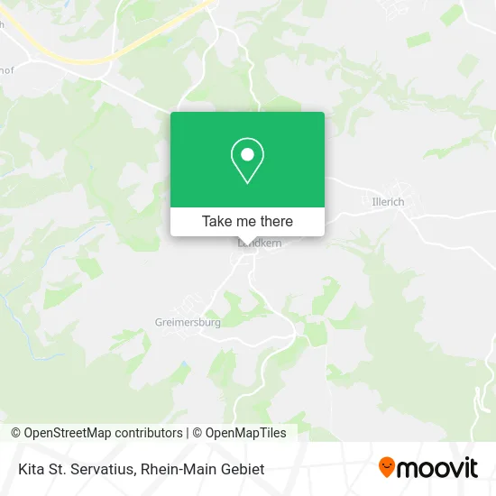 Карта Kita St. Servatius