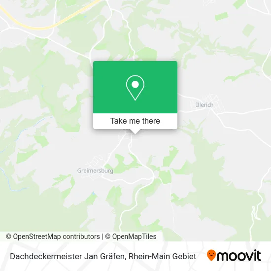Карта Dachdeckermeister Jan Gräfen