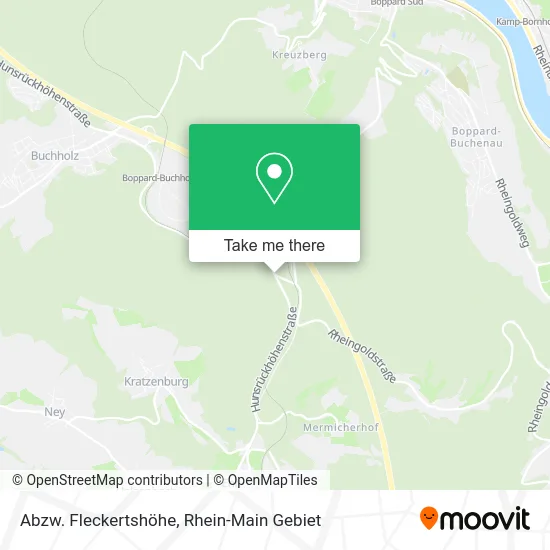 Карта Abzw. Fleckertshöhe