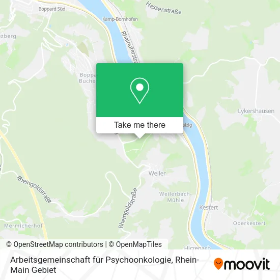Карта Arbeitsgemeinschaft für Psychoonkologie