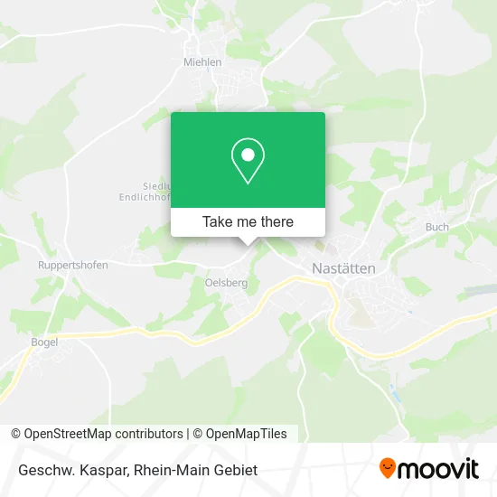 Карта Geschw. Kaspar