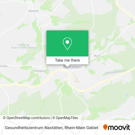 Карта Gesundheitszentrum Nastätten