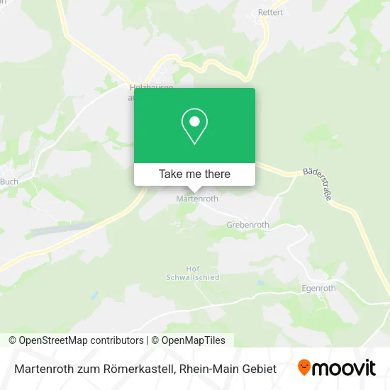 Карта Martenroth zum Römerkastell