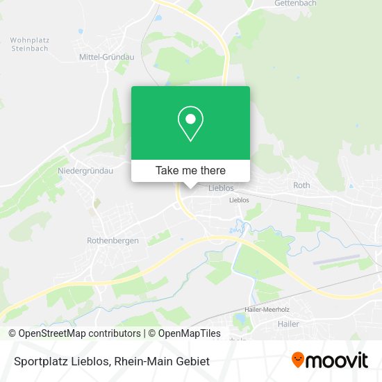 Карта Sportplatz Lieblos