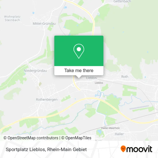Карта Sportplatz Lieblos