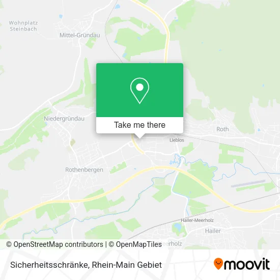 Карта Sicherheitsschränke
