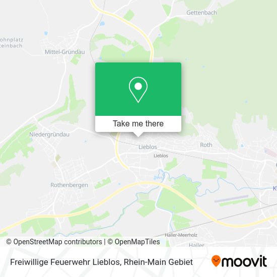 Карта Freiwillige Feuerwehr Lieblos