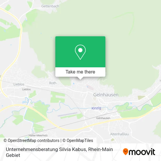 Карта Unternehmensberatung Silvia Kabus