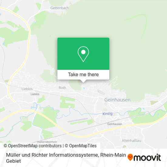 Карта Müller und Richter Informationssysteme